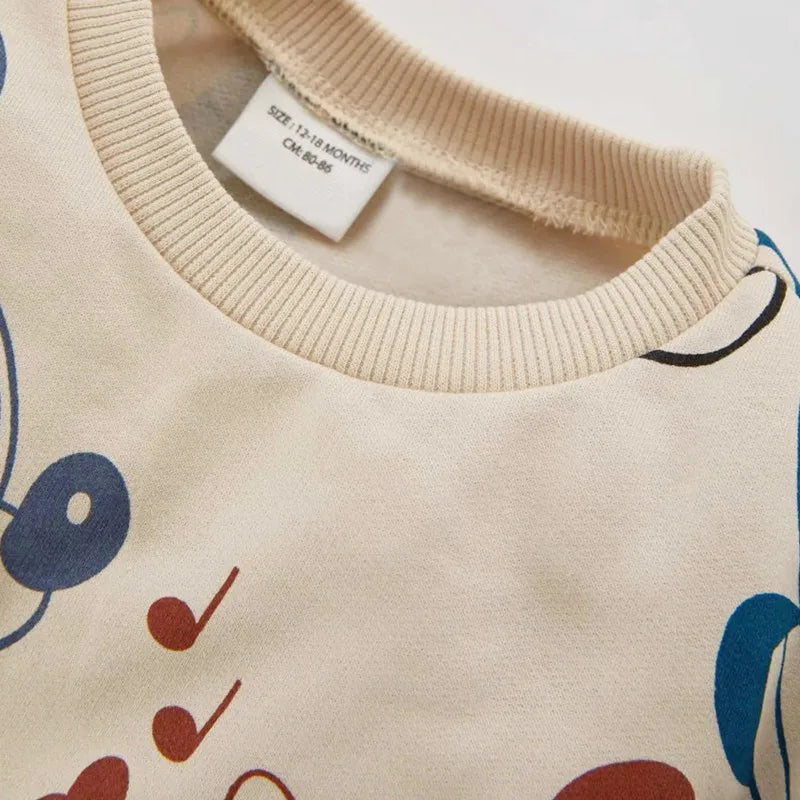 Mickey Mouse Sweatshirt + Pant Set