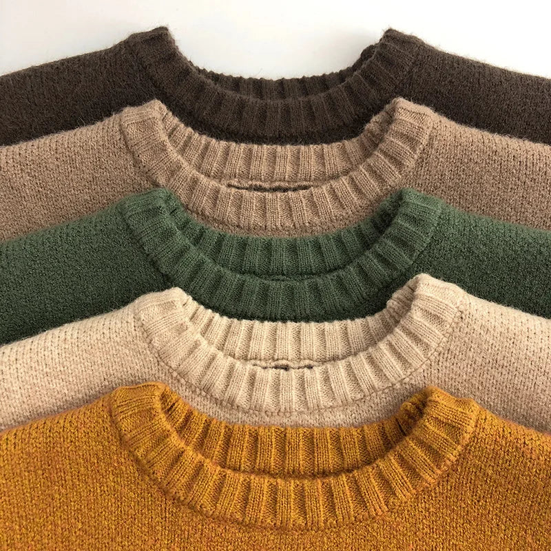 Knitted Cartoon Sweater