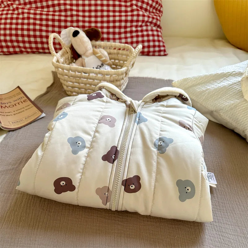 Soft Cotton Warm Winter Romper