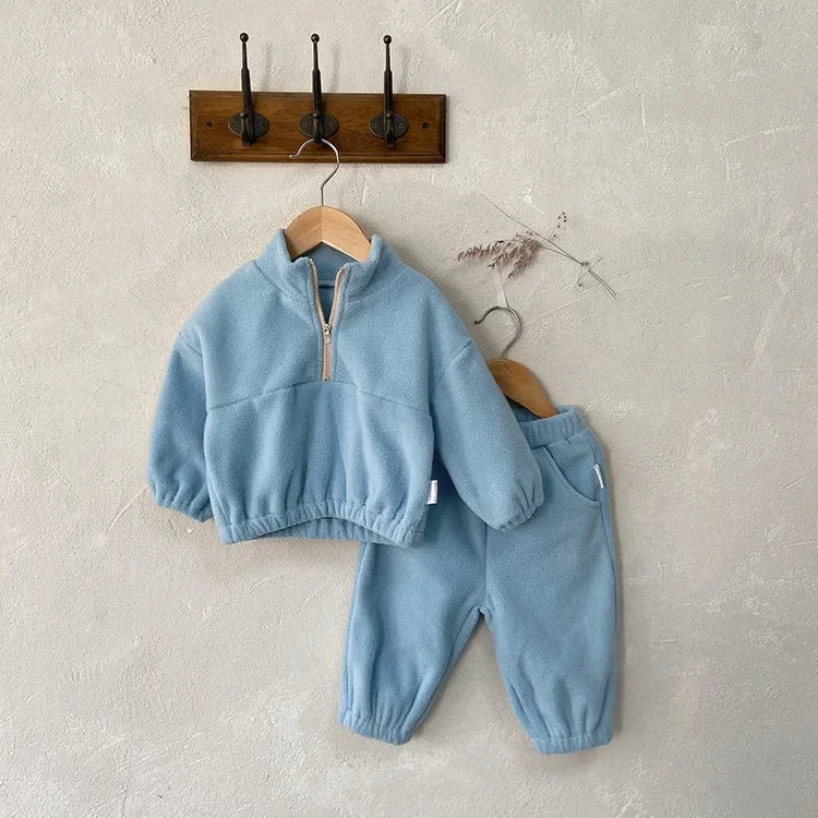 Soft Warm Fleece 2-Piece Set
