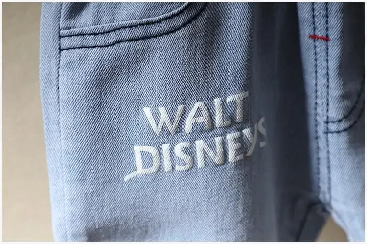 Mickey Mouse Set – T-Shirt and Denim Shorts