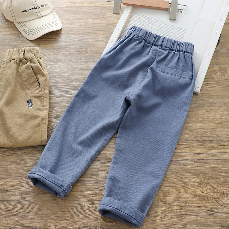 Casual Elastic Boy Pants