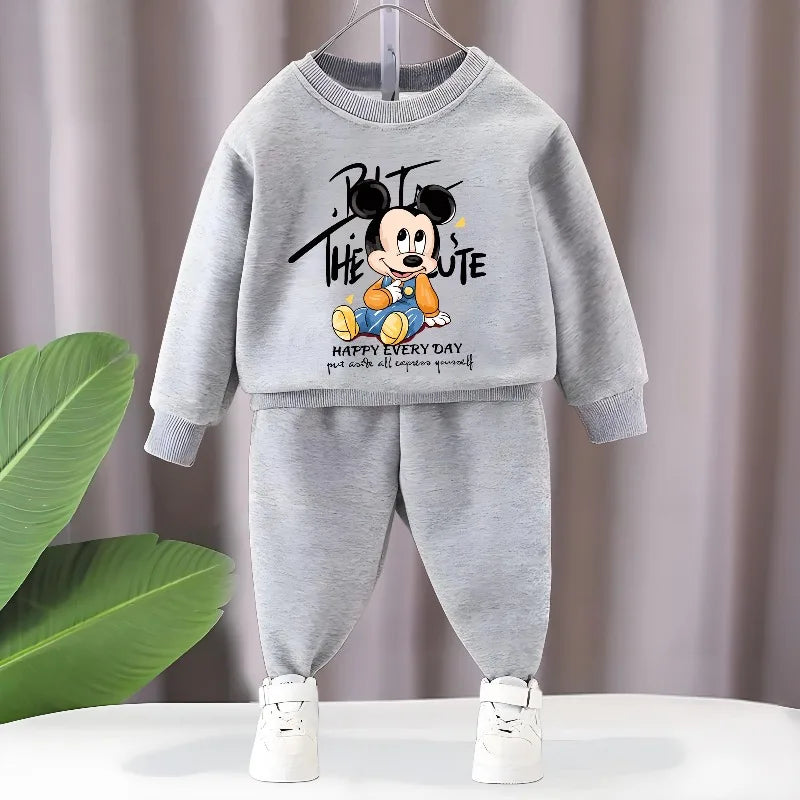 Mickey Mouse Sweatshirt & Sweatpants Set