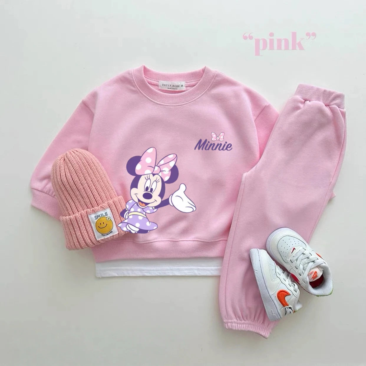 Sweatshirt & Pants Set - 100% Cotton