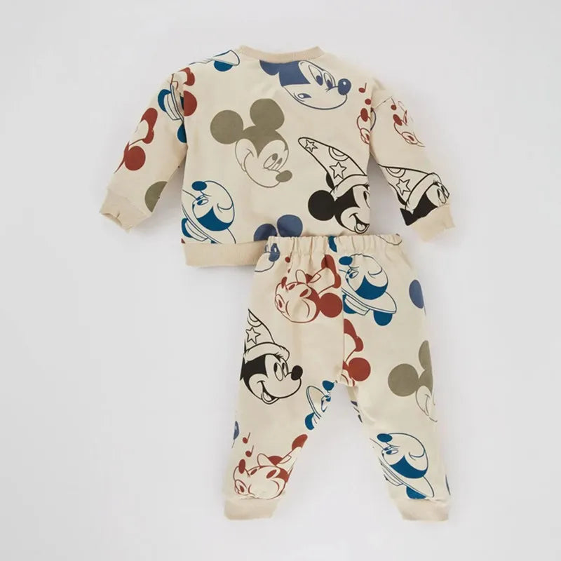 Mickey Mouse Sweatshirt + Pant Set