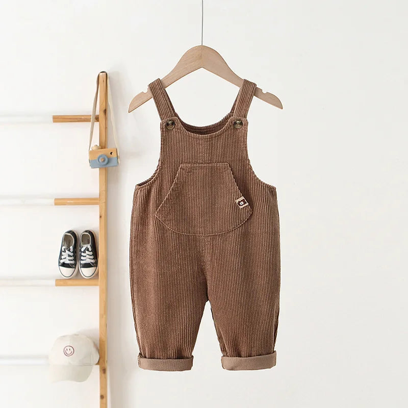 Comfortable Cotton Corduroy Overall