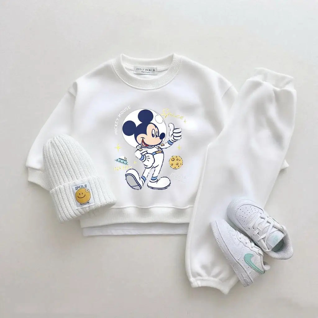 Disney Sweatshirt & Pants Set - 100% Cotton