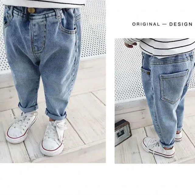 Casual Jeans – Trendy Loose-Fit Pants for Kids