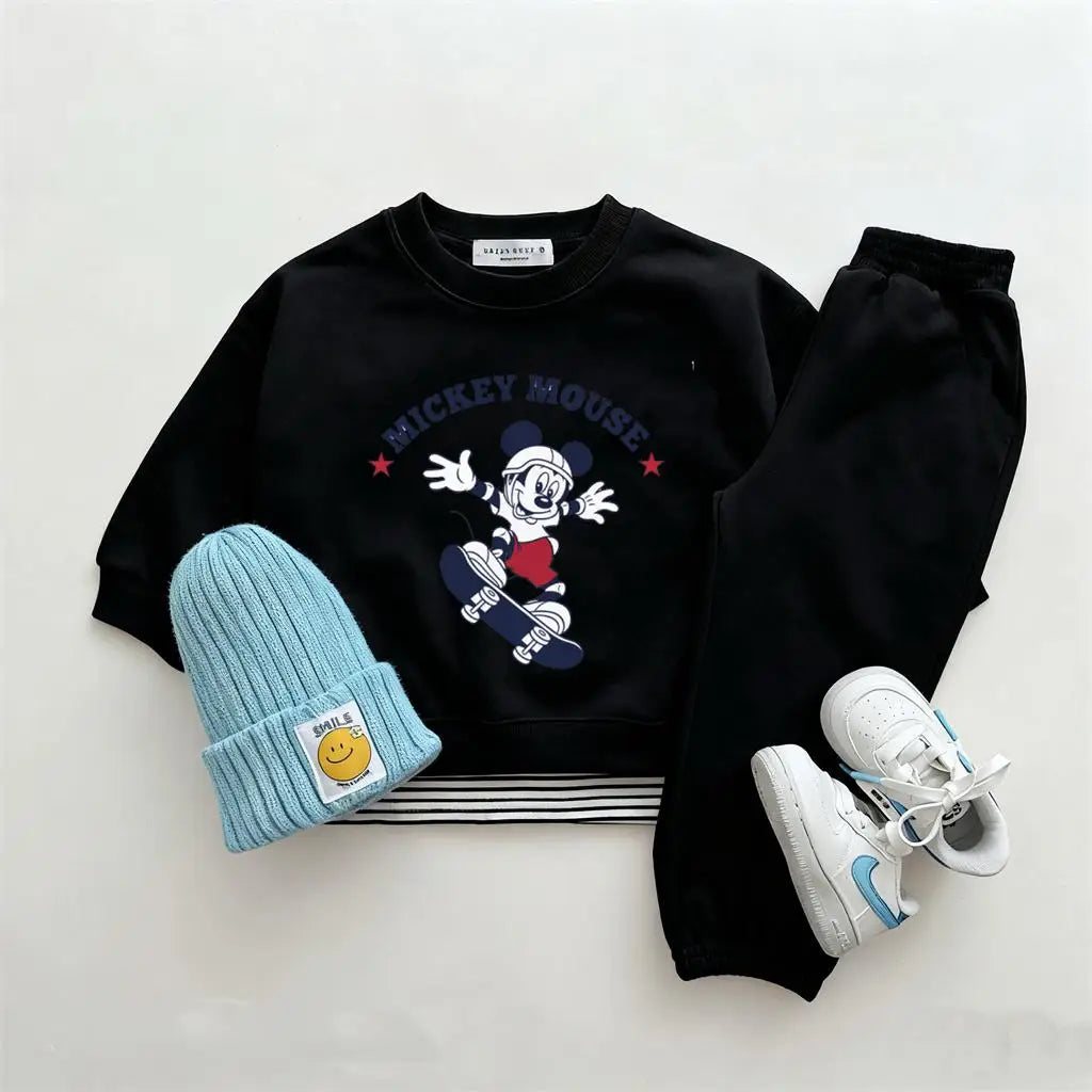Disney Sweatshirt & Pants Set - 100% Cotton