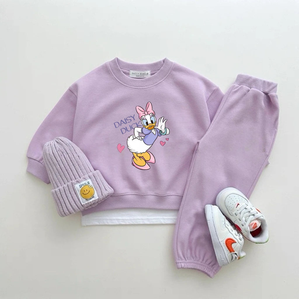Sweatshirt & Pants Set - 100% Cotton