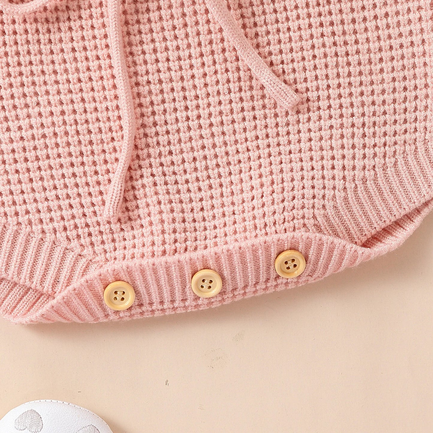 Soft Cotton Flower Embroidery Romper