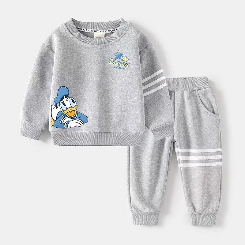 Donald Duck Sweatshirt & Pants Set - 100% Cotton