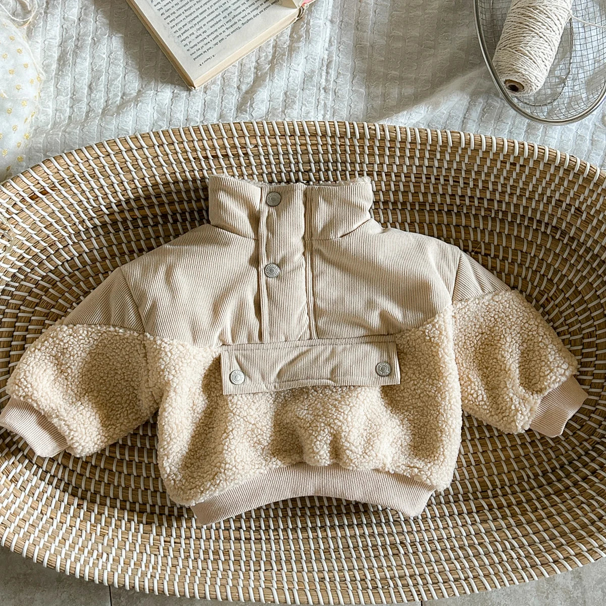 Winter Warm Baby Cotton Zip Up Coat