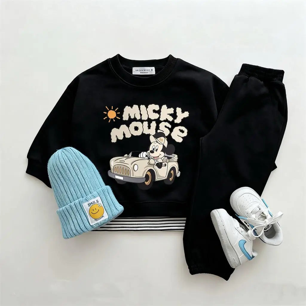 Disney Sweatshirt & Pants Set - 100% Cotton