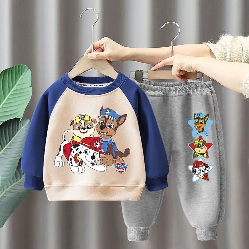 Sweatshirt & Pants Set - 100% Cotton