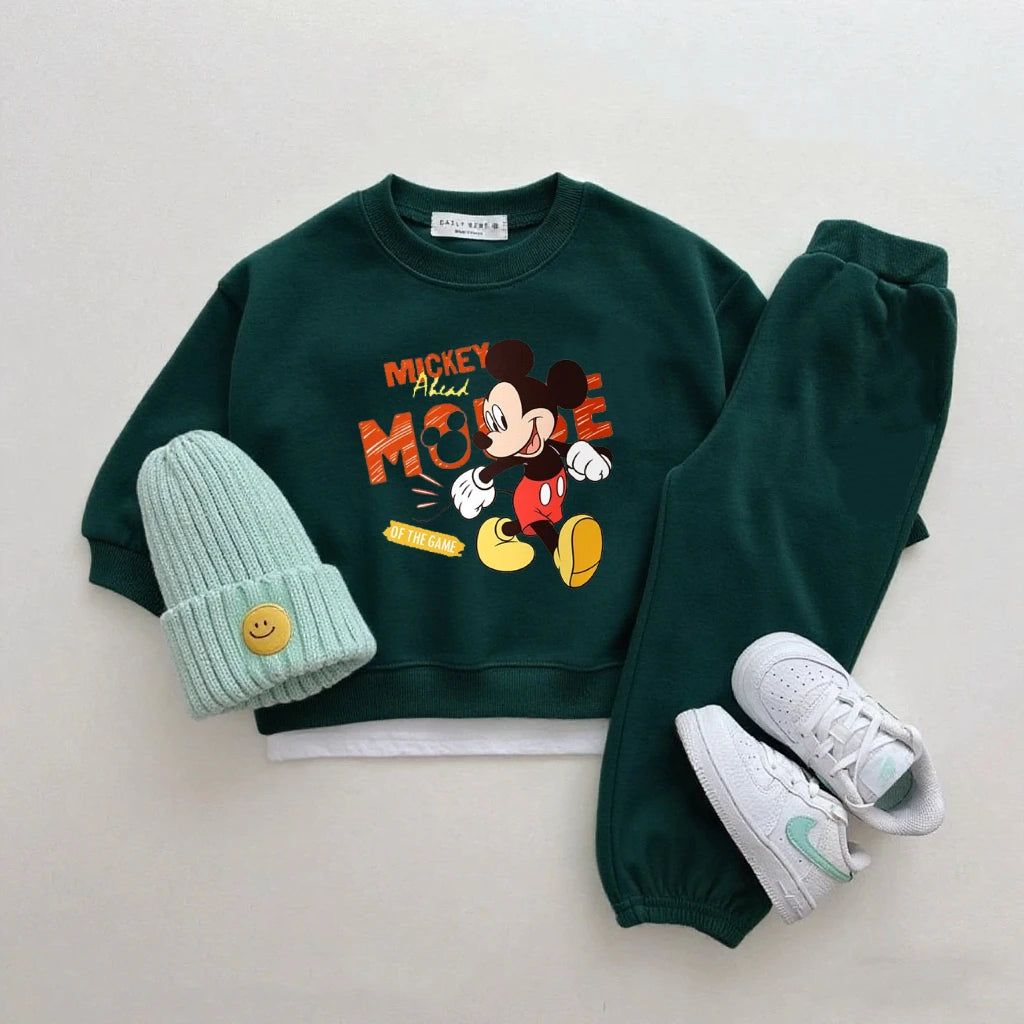 Disney Sweatshirt & Pants Set - 100% Cotton