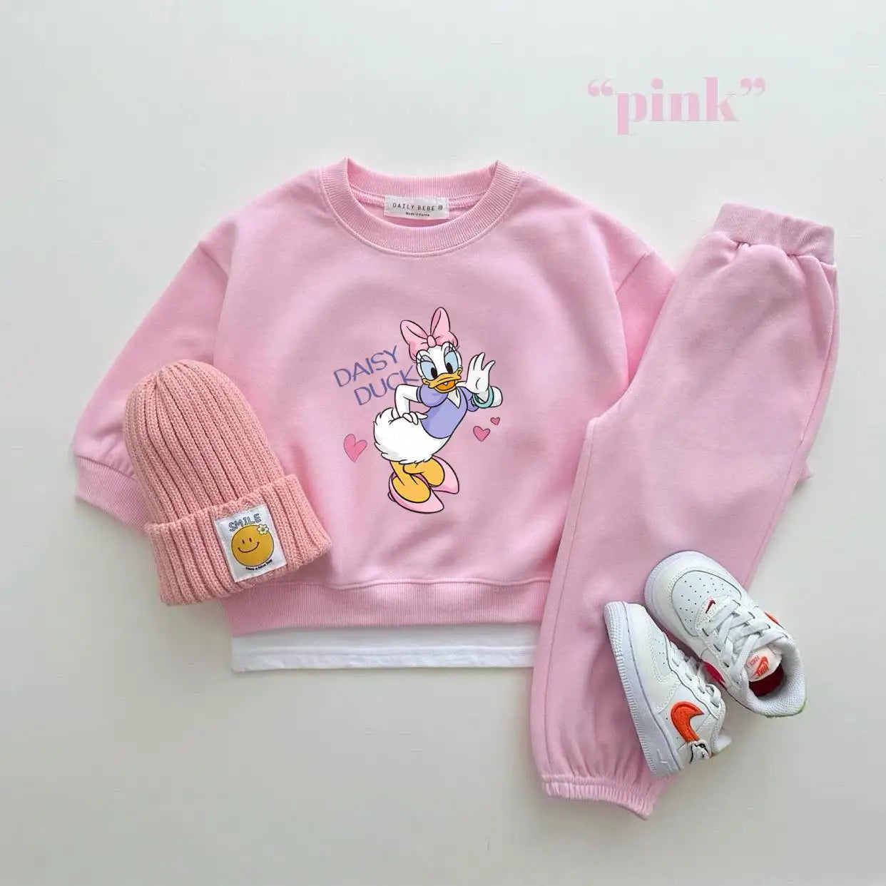 Sweatshirt & Pants Set - 100% Cotton