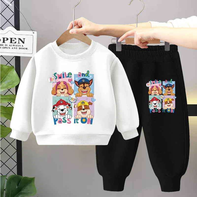 Sweatshirt & Pants Set - 100% Cotton