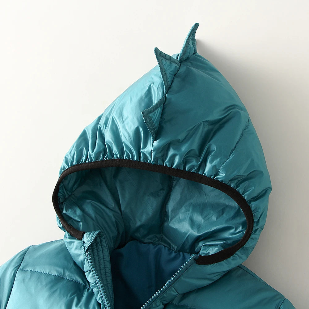 Dinosaur Cotton Windproof & Hooded Down Parka