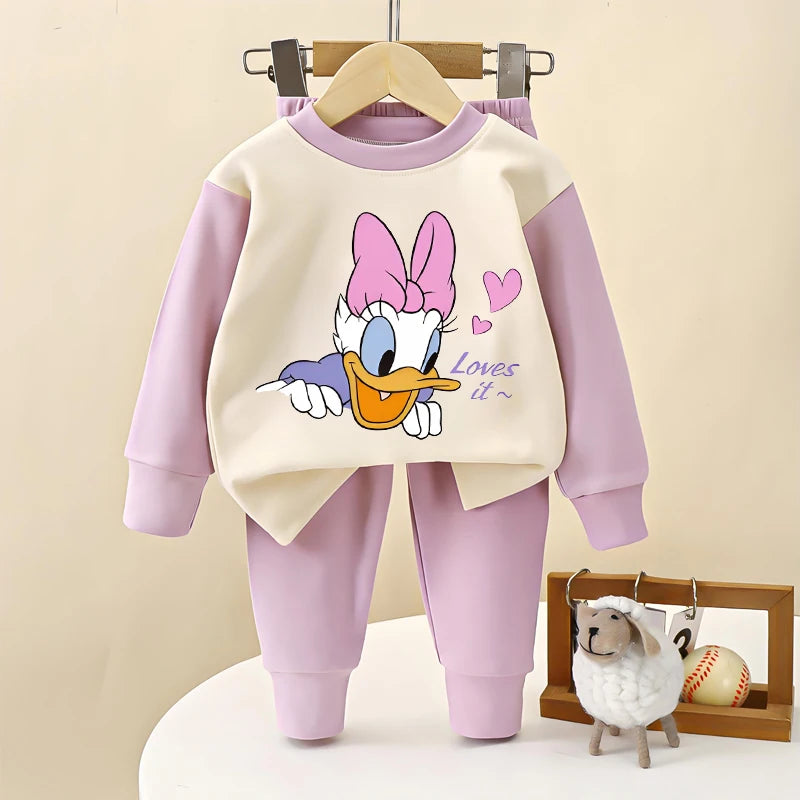 Sweatshirt & Pants Set - 100% Cotton