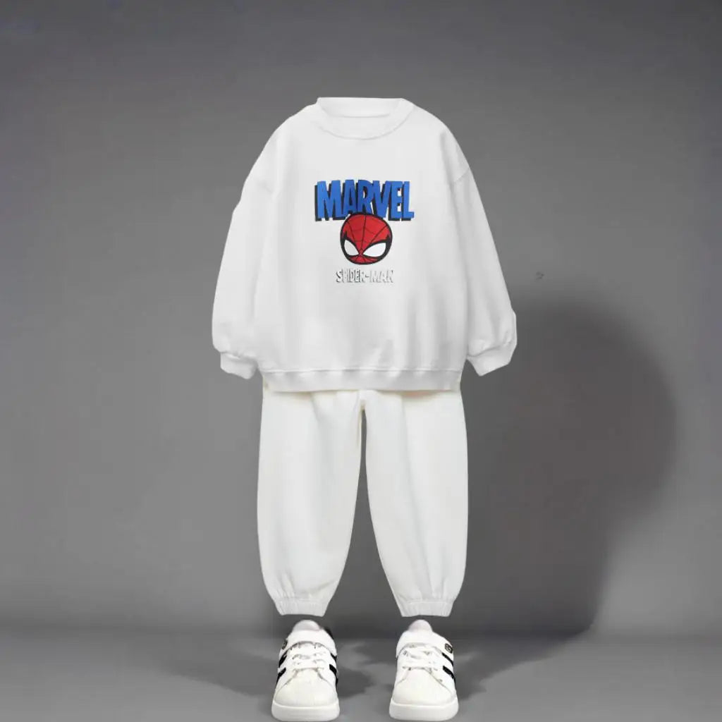 Spiderman Soft Cotton Sweatshirt & Sweatpants Set