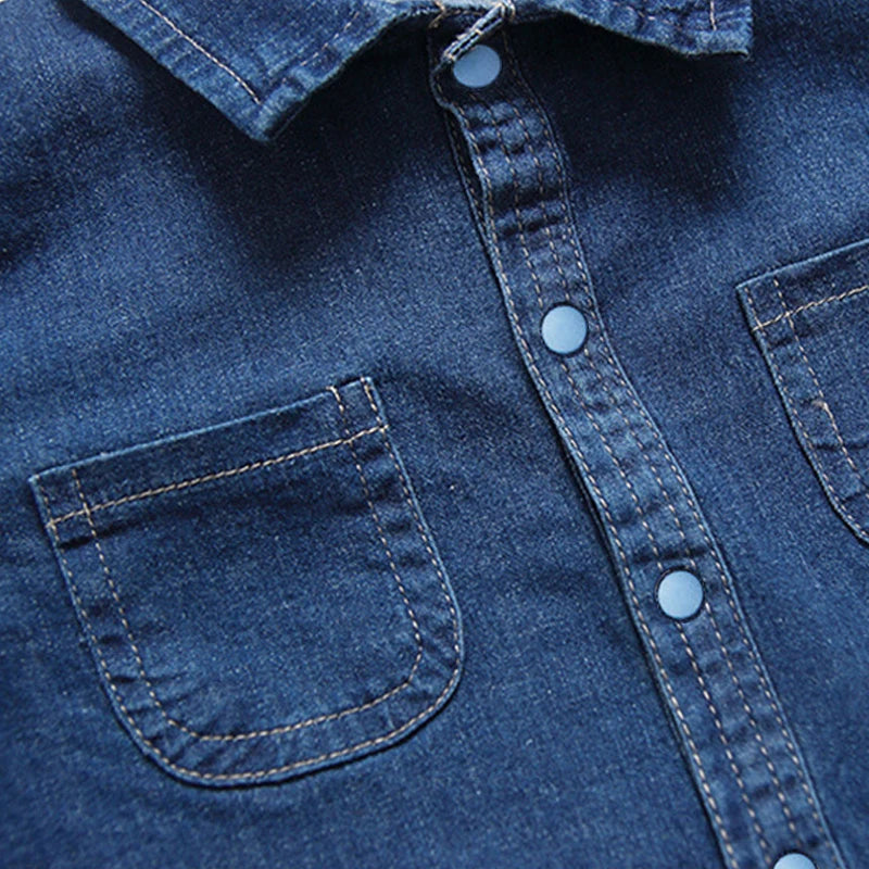 Denim Romper – Soft & Stylish Jumpsuit
