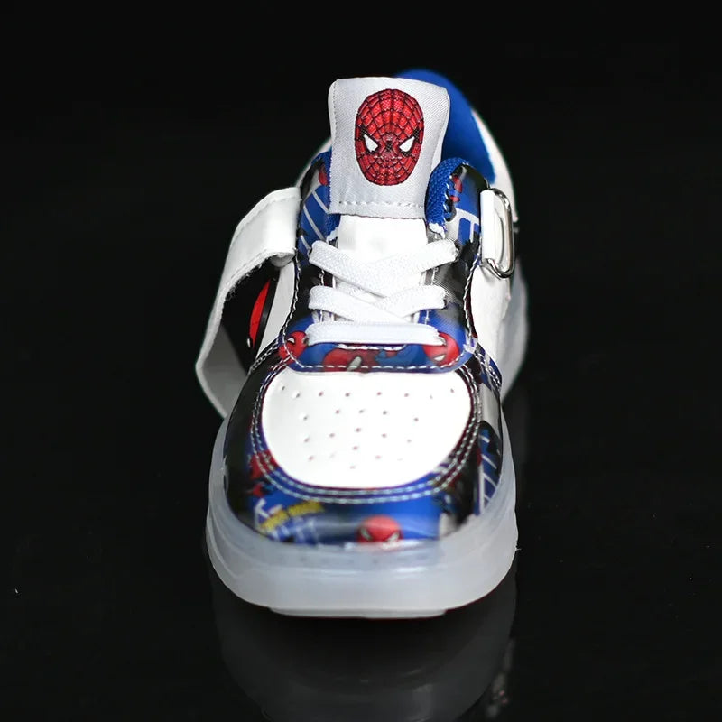 Light-Up Spiderman Sneakers – Fun, Flashy & Comfy!