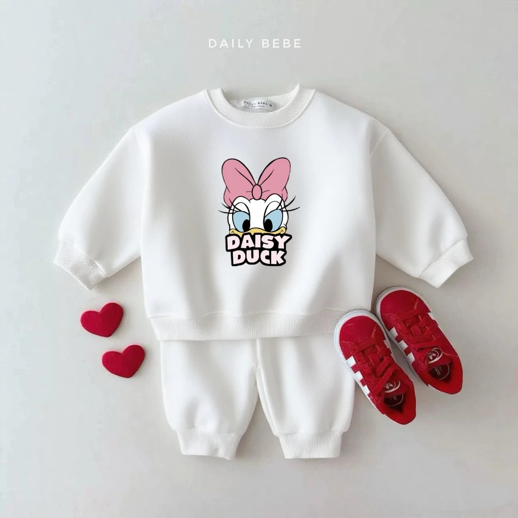 Disney Sweatshirt & Pants Set - 100% Cotton
