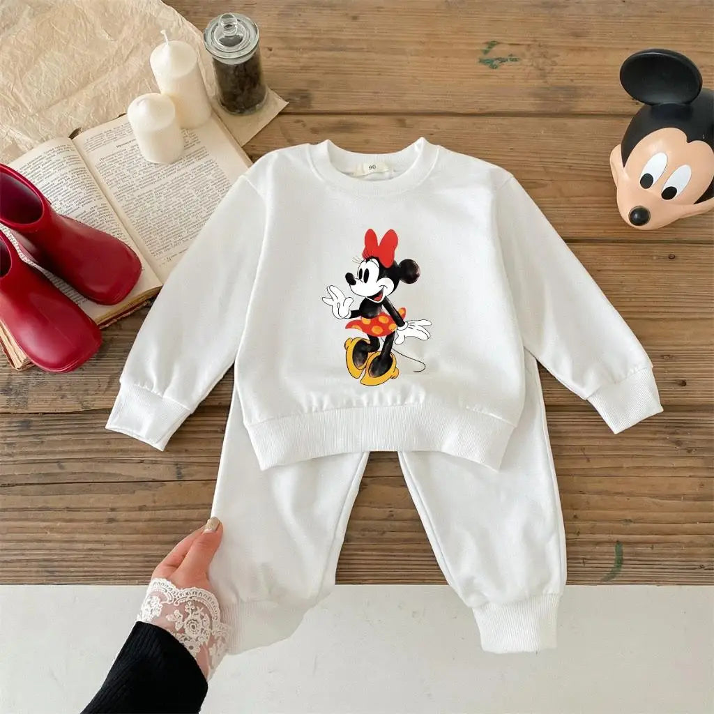 Disney Sweatshirt & Pants Set - 100% Cotton
