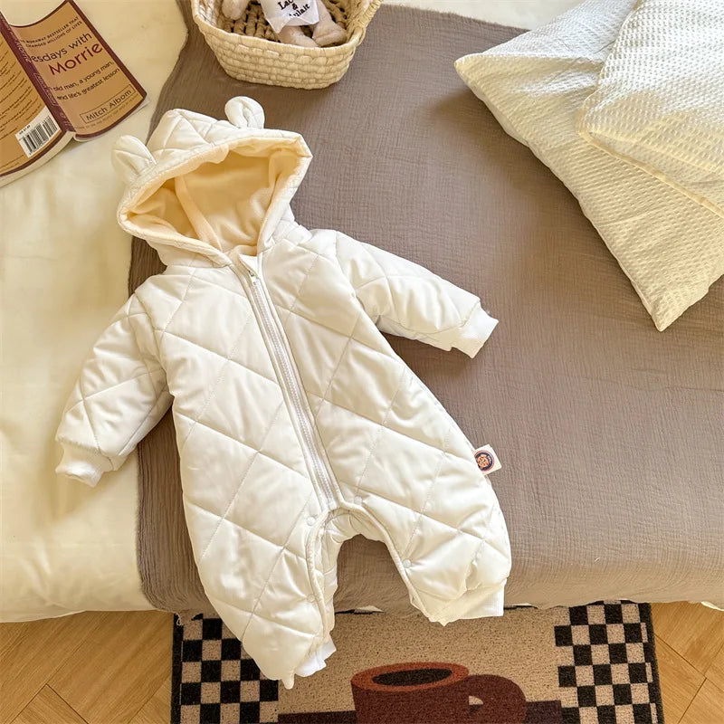 Soft Cotton Warm Winter Romper