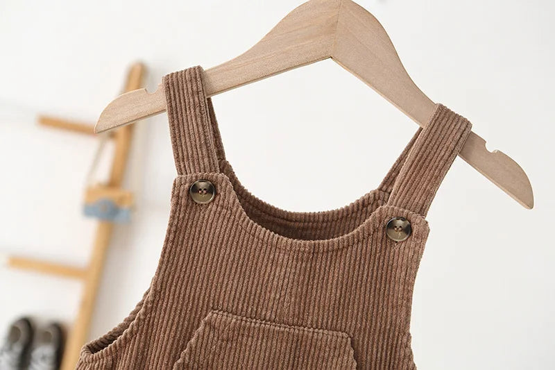 Comfortable Cotton Corduroy Overall
