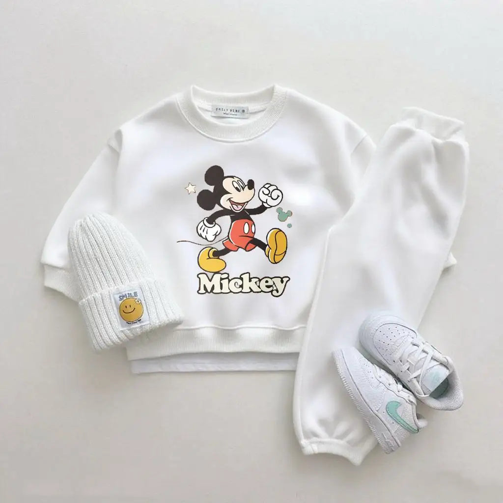 Disney Sweatshirt & Pants Set - 100% Cotton