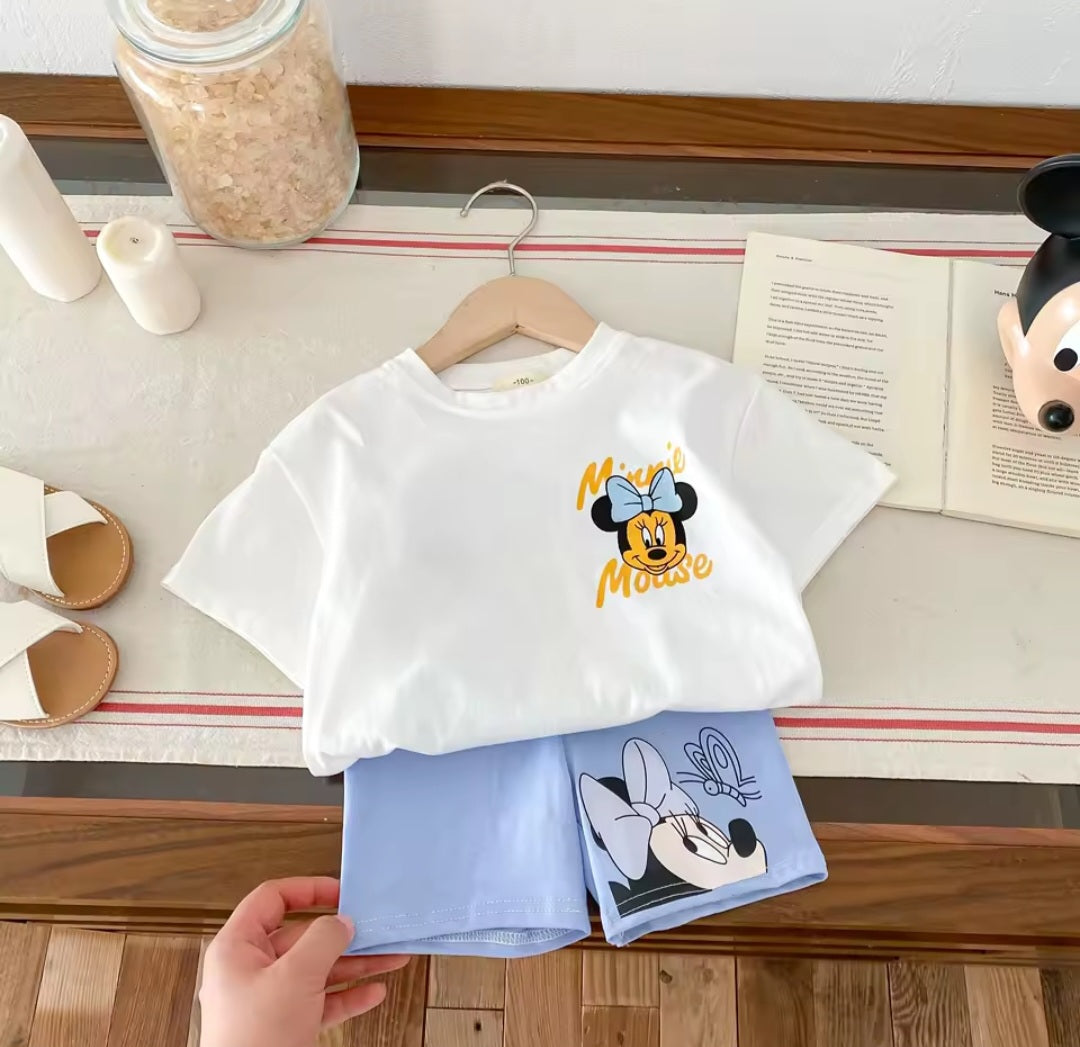 100% Cotton Minnie Two-Piece Set!