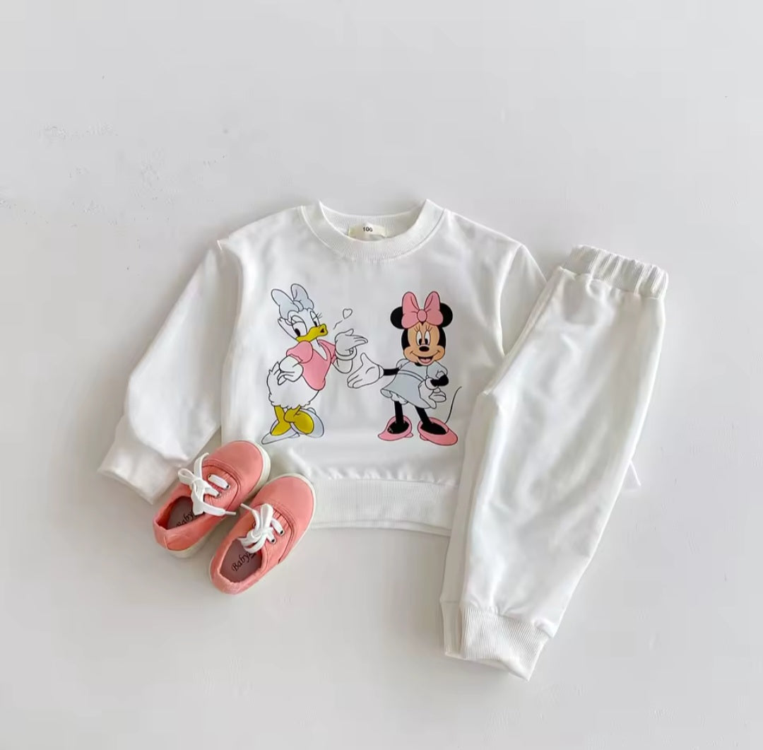 100% Cotton Minnie Daisy Set - 2 Pieces