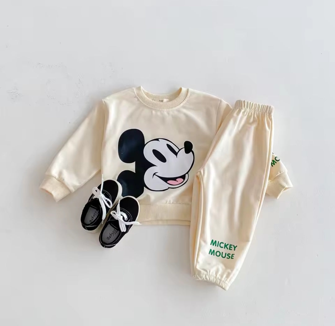 Mickey Mouse Sweatshirt & Sweatpants Set