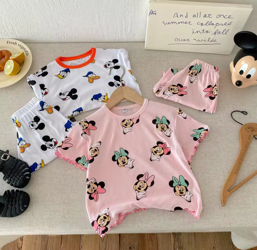 Lovely Minnie Mouse Pink Set