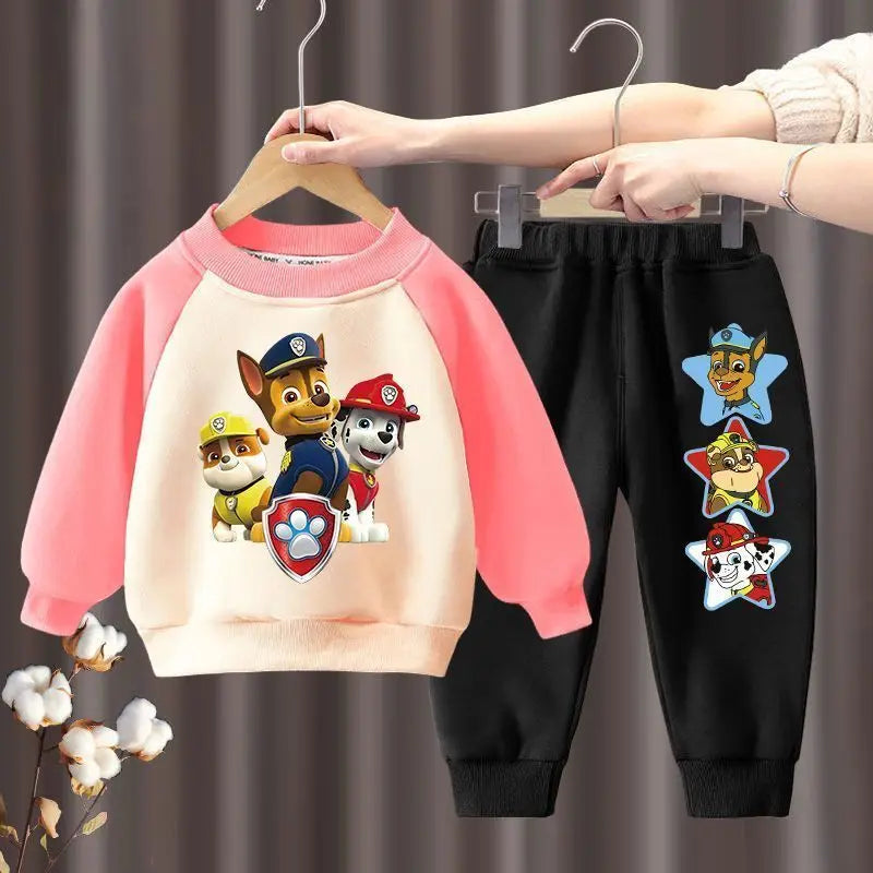 Sweatshirt & Pants Set - 100% Cotton