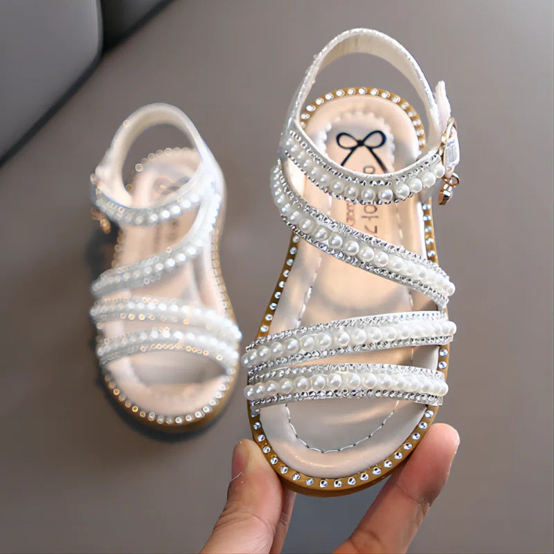Sparkling Princess Sandals – Shine All Summer!
