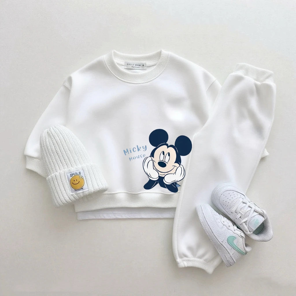 Disney Sweatshirt & Pants Set - 100% Cotton