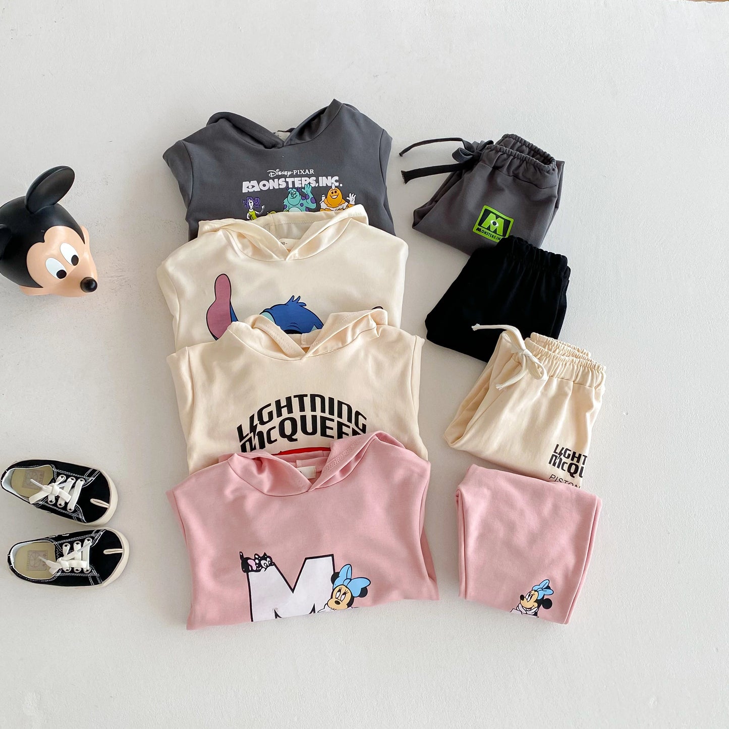 Disney Sweatshirt & Pants Set - 100% Cotton