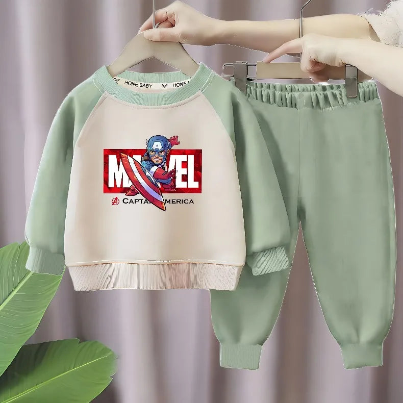 Captain America Sweatshirt & Pants Set