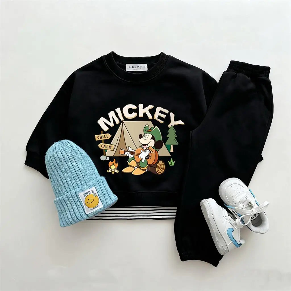 Disney Sweatshirt & Pants Set - 100% Cotton