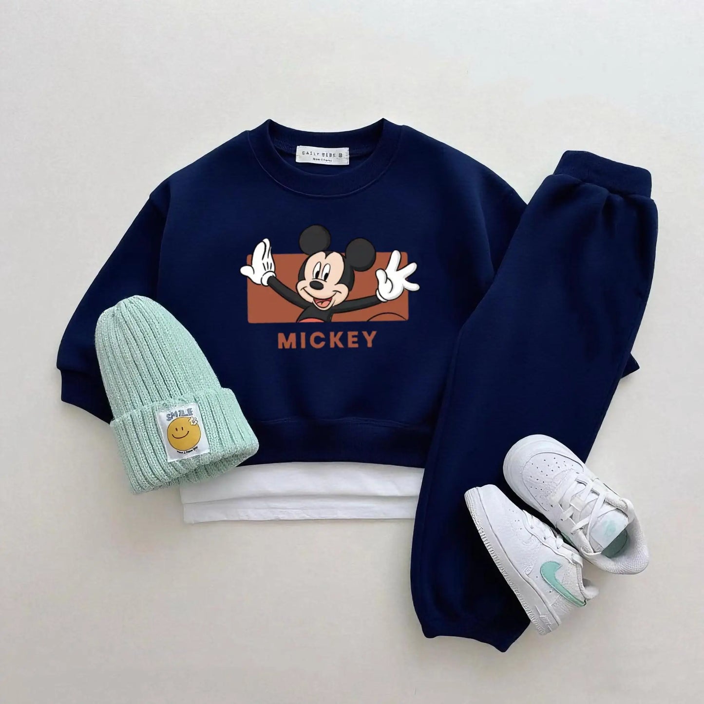 Disney Sweatshirt & Pants Set - 100% Cotton