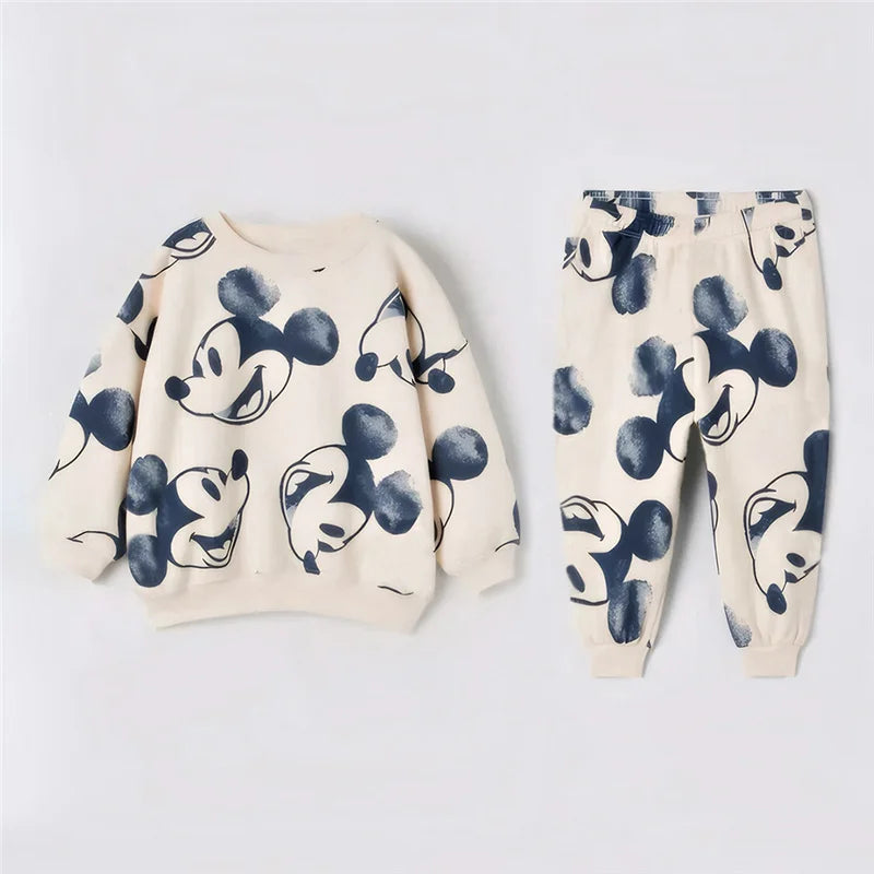 Mickey Mouse Sweatshirt + Pant Set