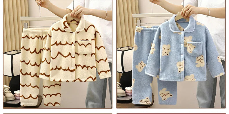 Comfortable Warm Sleepwear Set
