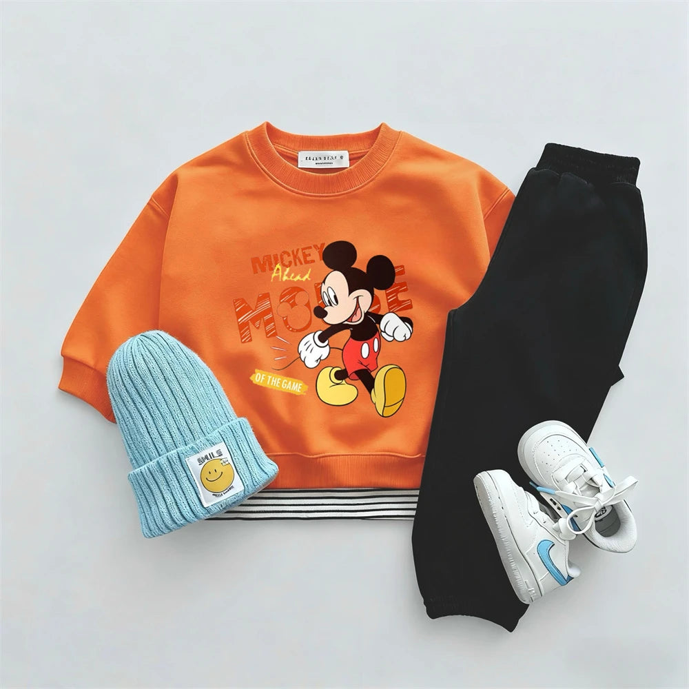 Sweatshirt & Pants Set - 100% Cotton