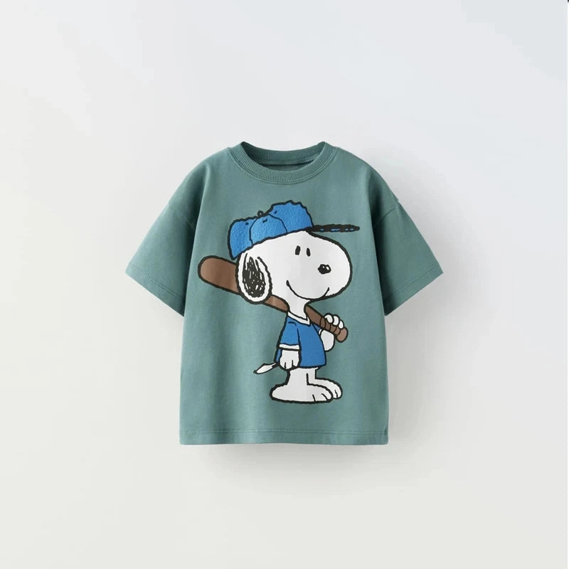 Snoopy Pure Cotton T-Shirt