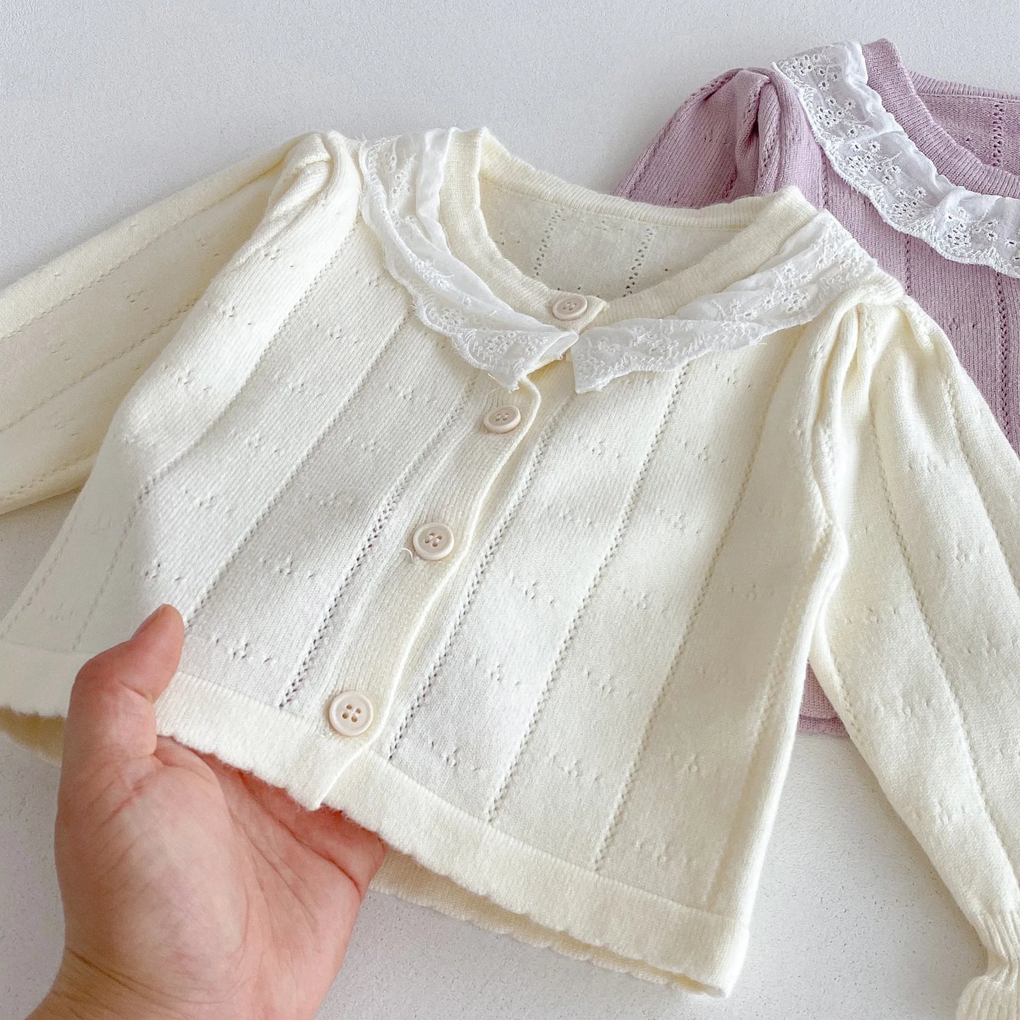 Cozy Soft Cotton Knitted Cardigan