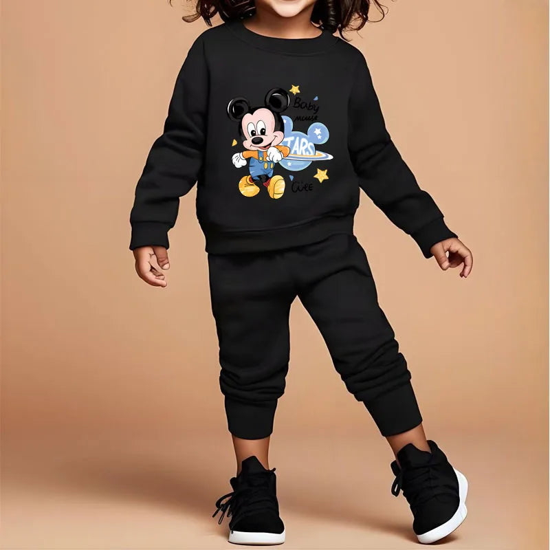 Mickey Mouse Sweatshirt & Sweatpants Set