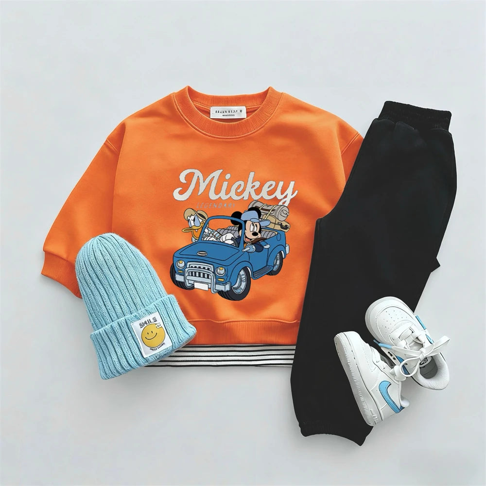 Sweatshirt & Pants Set - 100% Cotton